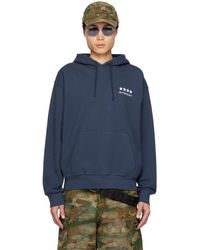 Givenchy - Navy 4g Hoodie - Lyst