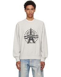 KENZO - Paris Eiffel Tower Design' Cotton Sweatshirt - Lyst