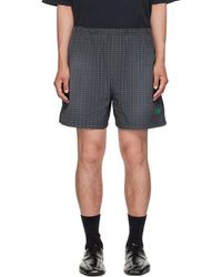 Balenciaga - Technical Check Boxer Shorts - Lyst