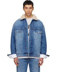 Acne Studios - Faded Denim Jacket - Lyst