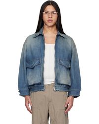 MM6 by Maison Margiela - Denim Sports Jacket - Lyst
