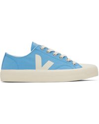 Veja - Blue Wata Ii Low Canvas Sneakers - Lyst