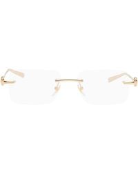 Gucci - Horsebit Top Bar Glasses - Lyst