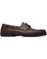 Jil Sander - Calfskin Boat Shoes - Lyst