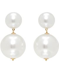 NUMBERING - Boucles D'Oreilles #9122 Dorées - Lyst