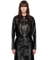 Stand Studio - Effie Faux-leather Jacket - Lyst