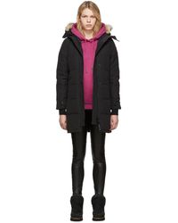 Canada Goose Black Down Shelburne Parka