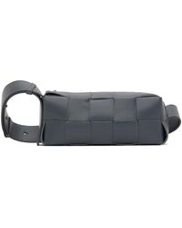 Bottega Veneta - グレー スモール Cassette バッグ - Lyst