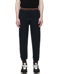 Paul Smith - ネイビー アーティスト ストライプ スウェットパンツ - Lyst
