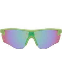 District Vision - Lunettes De Soleil Junya Racer Vertes - Lyst
