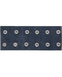 Rick Owens Concordians Strobe Neck Band Choker in Black for Men | Lyst