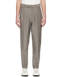 Officine Generale - Taupe Hugo Trousers - Lyst