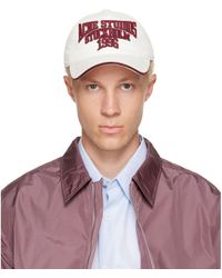 Acne Studios - Off- Embroidered Logo Cap - Lyst