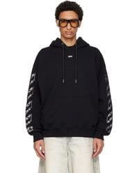 Off-White c/o Virgil Abloh - Chain Arrow Diagonal Skate Hoodie - Lyst