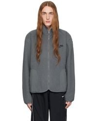 Nike - Gray Winterized Jacket - Lyst