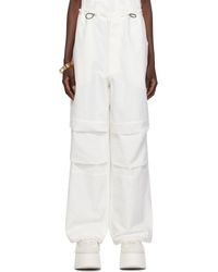 Marc Jacobs - White 'the Balloon' Trousers - Lyst