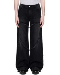 Carne Bollente - Ssense Exclusive Love Pants Live On Jeans - Lyst