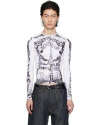 Jean Paul Gaultier - ホワイト The Gaultier Paris 長袖tシャツ - Lyst