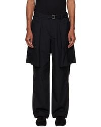 Sacai - Suiting Cargo Pants - Lyst