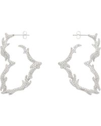 Collina Strada - Flame Heart Earrings - Lyst