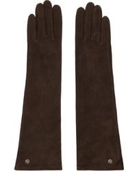 Handsome Stockholm - Essentials Long Suede Gloves - Lyst