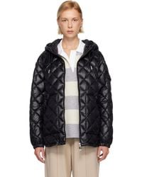 Moncler - Diamond-Quilted Hooded Short Down Jacket - Lyst