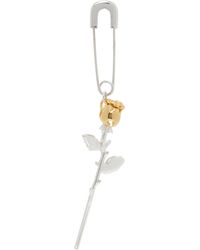 Ambush - Rose Charm Single Earring - Lyst