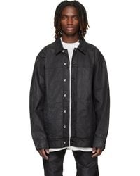 Rick Owens - Temple Jumbo Worker Denim Jacket - Lyst