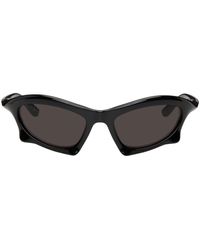 Balenciaga - Black Bat Sunglasses - Lyst