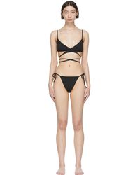 Balenciaga Bikini en nylon - Noir