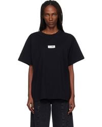 MM6 by Maison Margiela - Numeric Cotton T-Shirt - Lyst