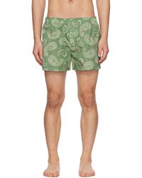 Jacquemus - Green Le Raphia 'le Caleçon' Boxers - Lyst