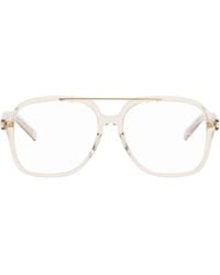 Saint Laurent - Sl 545 Corner Angle Optical Frame Glasses - Lyst