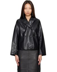 Rag & Bone - Finley Faux-Leather Coat - Lyst