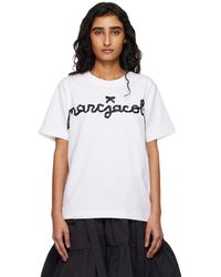 Marc Jacobs ホワイト＆ブラック トロンプルイユ Tシャツ ミニ