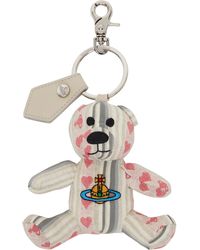 Vivienne Westwood - オフホワイト Teddy Bear キーホルダー - Lyst