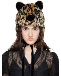 Anna Sui - Leopard Hat - Lyst