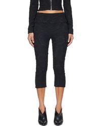 Petra Fargerstrom - Ssense Exclusive Floral Cropped Leggings - Lyst