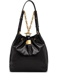 Balmain - Pulse Calfskin Leather Backpack - Lyst