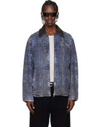 メンズ DIESEL S-batel デニムジャケット ブルー | Lyst