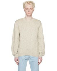 A.P.C. - . Off-white Ronald Sweater - Lyst