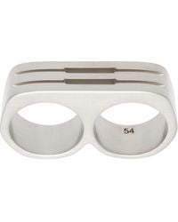 Rick Owens - Double Grill Ring - Lyst