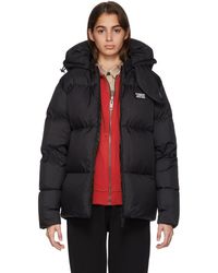 Burberry Black Monogram Puffer Down Dalston Jacket