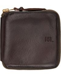 RRL - Leather Zip Wallet - Lyst