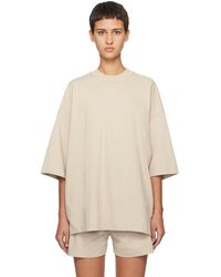 Fear Of God - Taupe 'the Lounge' T-shirt - Lyst