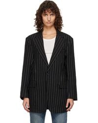 R13 - Oversized Ragged Blazer - Lyst