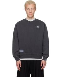 Aape By A Bathing Ape - 'Aapenow' Moonface Crew Neck Sweatshirt - Lyst