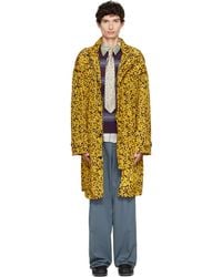 Dries Van Noten - Oversized Printed Parka Coat - Lyst