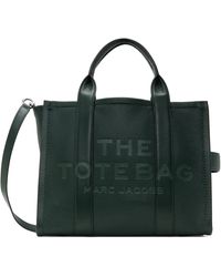 Marc Jacobs - グリーン The Leather Medium トートバッグ - Lyst