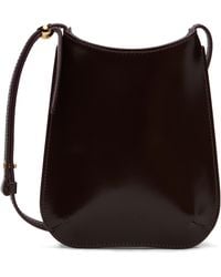 Jacquemus - Burgundy 'The Bisou Phone Pouch' Bag - Lyst